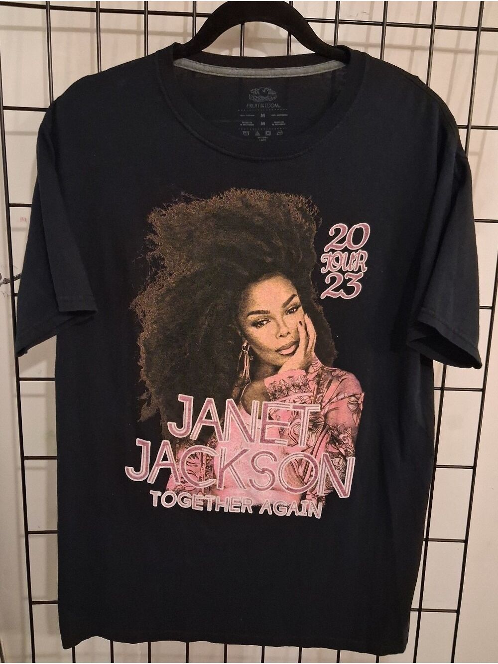 Janet Jackson Together Again 2023 Tour Shirt